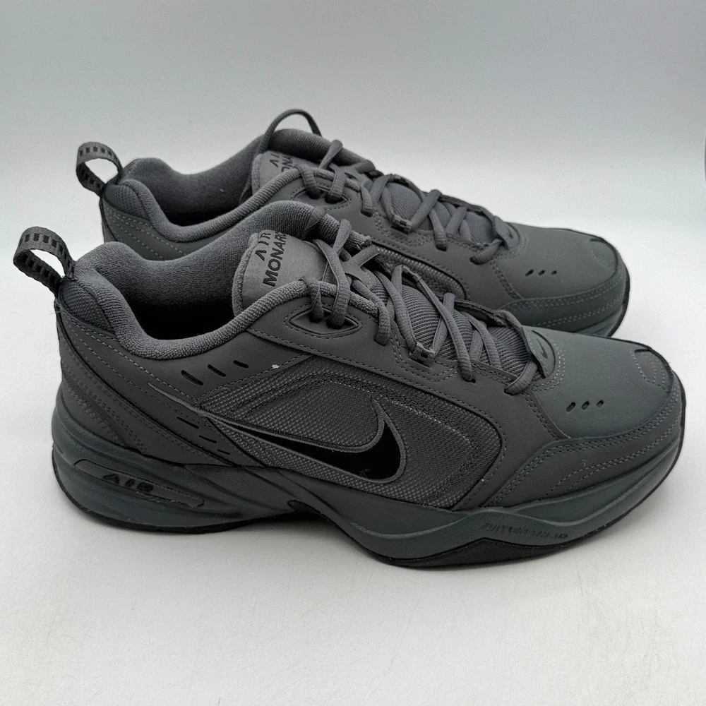 Nike Air Monarch IV Shoes Mens Size 10 Dark Grey Black Training 415445-020